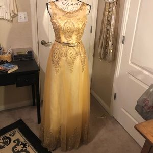 Beauty and the Beast Prom Dress!!
